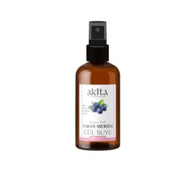 Akita %100 Doğal Antioksidan Cam Şişe 100 ml Gül Suyu