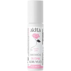 Akita %100 Doğal Gül 4.5 ml Dudak Balmı
