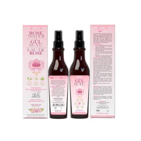 Akita %100 Doğal Yağı Alınmamış 2x250 ml Gül Suyu