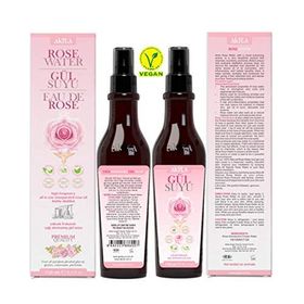 Akita %100 Doğal Yağı Alınmamış 2x250 ml Gül Suyu