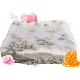 Akita 100 gr Doğal El Yapımı Güllü Ballı Sabun