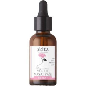 Akita Gül 50 ml Vücut Masaj Yağı