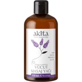 Akita Lavanta 250 ml Vücut Masaj Yağı