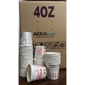 Akka 2000 Adet 4 Oz Karton Bardak