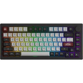 Akko 5075B Plus Dracula Castle V3 Cream Yellow Pro Switch Rgb Kablosuz Hotswap Mekanik Gaming Klavye