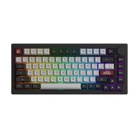 Akko 5075B Plus Dracula Castle V3 Cream Yellow Pro Switch Rgb Kablosuz Hotswap Mekanik Gaming Klavye