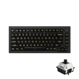 Akko 5075B Plus Shine-Through Black RGB Kablosuz Hotswap Mekanik Gaming Klavye