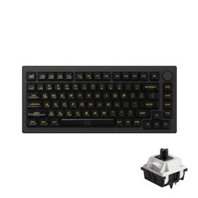 Akko 5075B Plus Shine-Through Black RGB Kablosuz Hotswap Mekanik Gaming Klavye
