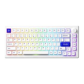 Akko Mod 007B PC Blue On White RGB Kablosuz Hotswap Mekanik Gaming Klavye