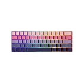 Akko Monsgeek FUN60 Max Shine-Through Phantom Pink Hall Effect Manyetik Switch ARGB Kablosuz Hotswap Mekanik Gaming Klavye