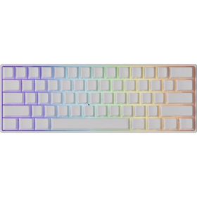 Akko Monsgeek FUN60 Max Shine-Through White Hall Effect Manyetik Switch ARGB Kablosuz Hotswap Mekanik Gaming Klavye