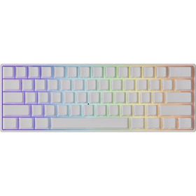Akko Monsgeek FUN60 Max Shine-Through White Hall Effect Manyetik Switch ARGB Kablosuz Hotswap Mekanik Gaming Klavye
