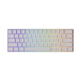 Akko Monsgeek FUN60 Max Shine-Through White Hall Effect Manyetik Switch ARGB Kablosuz Hotswap Mekanik Gaming Klavye