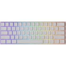 Akko Monsgeek FUN60 Max Shine-Through White Hall Effect Manyetik Switch ARGB Kablosuz Hotswap Mekanik Gaming Klavye