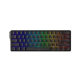 Akko Monsgeek FUN60 Ultra Shine-Through Black Hall Effect Manyetik Switch ARGB Kablosuz Hotswap Mekanik Gaming Klavye