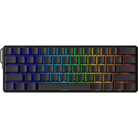 Akko Monsgeek FUN60 Ultra Shine-Through Black Hall Effect Manyetik Switch ARGB Kablosuz Hotswap Mekanik Gaming Klavye