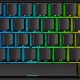 Akko Monsgeek FUN60 Ultra Shine-Through Black Hall Effect Manyetik Switch ARGB Kablosuz Hotswap Mekanik Gaming Klavye