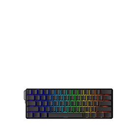 Akko Monsgeek FUN60 Ultra Shine-Through Black TMR Hall Effect Manyetik Switch ARGB Kablosuz Hotswap Mekanik Gaming Klavye