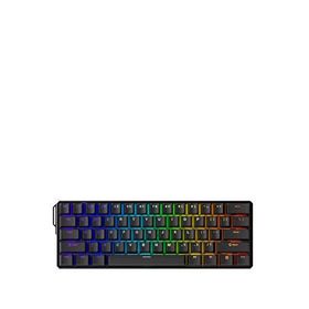 Akko Monsgeek FUN60 Ultra Shine-Through Black TMR Hall Effect Manyetik Switch ARGB Kablosuz Hotswap Mekanik Gaming Klavye