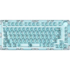 Akko MONSGEEK ICE75 Clear Blue RGB Kablosuz Hotswap Mekanik Gaming Klavye