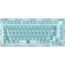 Akko MONSGEEK ICE75 Clear Blue RGB Kablosuz Hotswap Mekanik Gaming Klavye