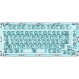 Akko MONSGEEK ICE75 Clear Blue RGB Kablosuz Hotswap Mekanik Gaming Klavye