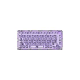 Akko MONSGEEK ICE75 Clear Purple RGB Kablosuz Hotswap Mekanik Gaming Klavye