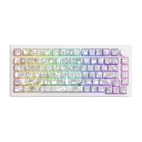 Akko Monsgeek M1 V5 Contour Lines White RGB Kablosuz Hotswap Mekanik Gaming Klavye