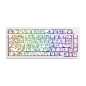Akko Monsgeek M1 V5 Contour Lines White RGB Kablosuz Hotswap Mekanik Gaming Klavye