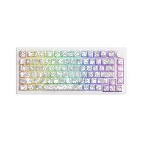 Akko Monsgeek M1 V5 Contour Lines White RGB Kablosuz Hotswap Mekanik Gaming Klavye