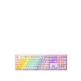 Akko Monsgeek MG108B Colorful Cats Pembe Mor RGB Kablosuz Hotswap Mekanik Gaming Klavye