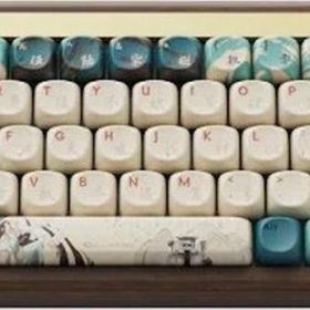 Akko MU01 Joy Of Life Turkuaz Beyaz RGB Kablosuz Hotswap Mekanik Gaming Klavye