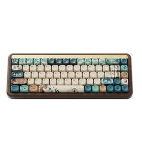 Akko MU01 Joy Of Life Turkuaz Beyaz RGB Kablosuz Hotswap Mekanik Gaming Klavye