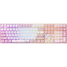 Akko Pompompurin 5108B Plus RGB Kablosuz Hotswap Mekanik Pembe Gaming Klavye