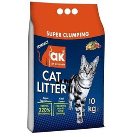 Akkum 10 kg Marsilya Sabun Kokulu İnce Taneli Kedi Kumu