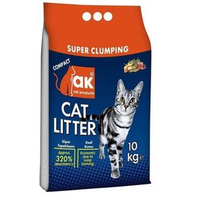 Akkum Marsilya 10 kg Sabunlu Süper Topaklaşan Kedi Kumu