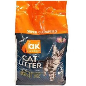 Akkum Marsilya Sabunu Kokulu Topaklaşan 10 lt Kedi Kumu