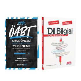 Aklımdavar 2 Kitap Öabt Okul Öncesi Öğretmenliği Deneme ve Akm Dil Bilgisi Soru Bankası Seti