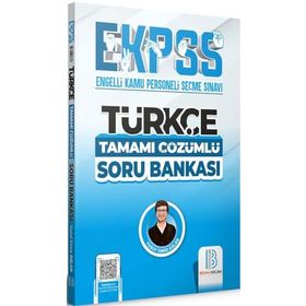 Aklımdavar Yayınları 2024 EKPSS Türkçe Tamamı Çözümlü Soru Bankası