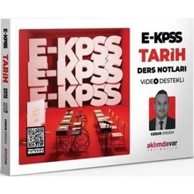 Aklımdavar Yayınları - EKPSS Tarih Video Destekli Ders Notları