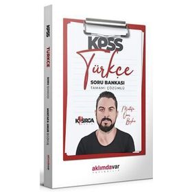 Aklımdavar Yayınları KPSS Genel Yetenek Kasırga Türkçe Tamamı Çözümlü Soru Bankası