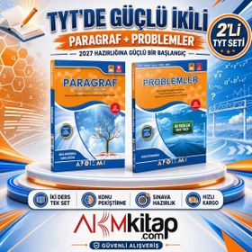 Akm Kitap - Apotemi Paragraf ve Problemler 2 Kitap Set