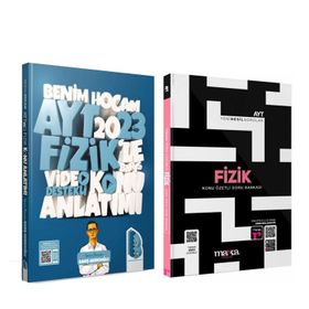 Akm Kitap Benim Hocam AYT Fizik Konu ve Marka Fizik Soru Bankası Seti 2 Kitap