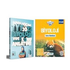Akm Kitap Benim Hocam TYT Biyoloji Konu ve Okyanus Iceberg Soru Bankası Seti 2 Kitap