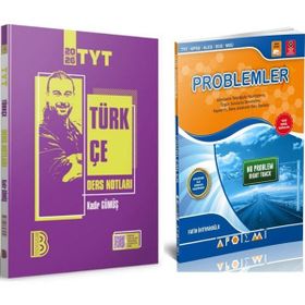 Akm Kitap Benim Hocam TYT Türkçe Video Ders Notları ve Apotemi Problemler Soru Bankası 2 Kitap Set