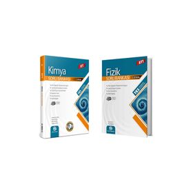 Akm Kitap Bilgi Sarmal AYT Fizik ve Kimya Soru Bankası Seti 2 Kitap