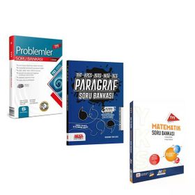 Akm Kitap Bilgi Sarmal Problemler Hız ve Renk TYT Matematik ile AKM Paragraf Soru Bankası 3 Kitap Set