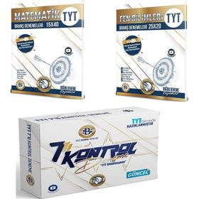 Akm Kitap Bilgi Sarmal TYT Matematik Fen Blimleri ve 7'li Kontrol Denemesi 3 Kitap Set