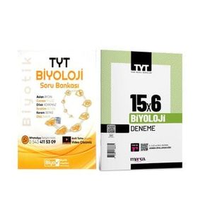 Akm Kitap - Biyotik TYT Biyoloji Soru Bankası ve Marka Deneme Seti 2 Kitap