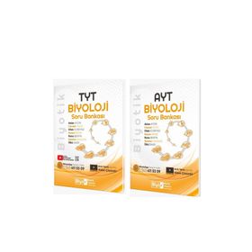 Akm Kitap Biyotik TYT ve AYT Biyoloji Soru Bankası Seti 2 Kitap